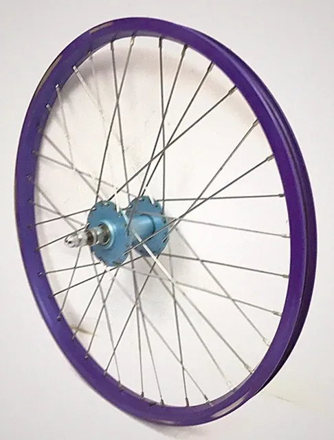 20" Bicycle Front Purple ALLOY Wheel Kids BMX Bike #F15