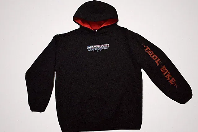 American Chopper Youth Boys American Chopper Tool Bike Hoodie New Large
