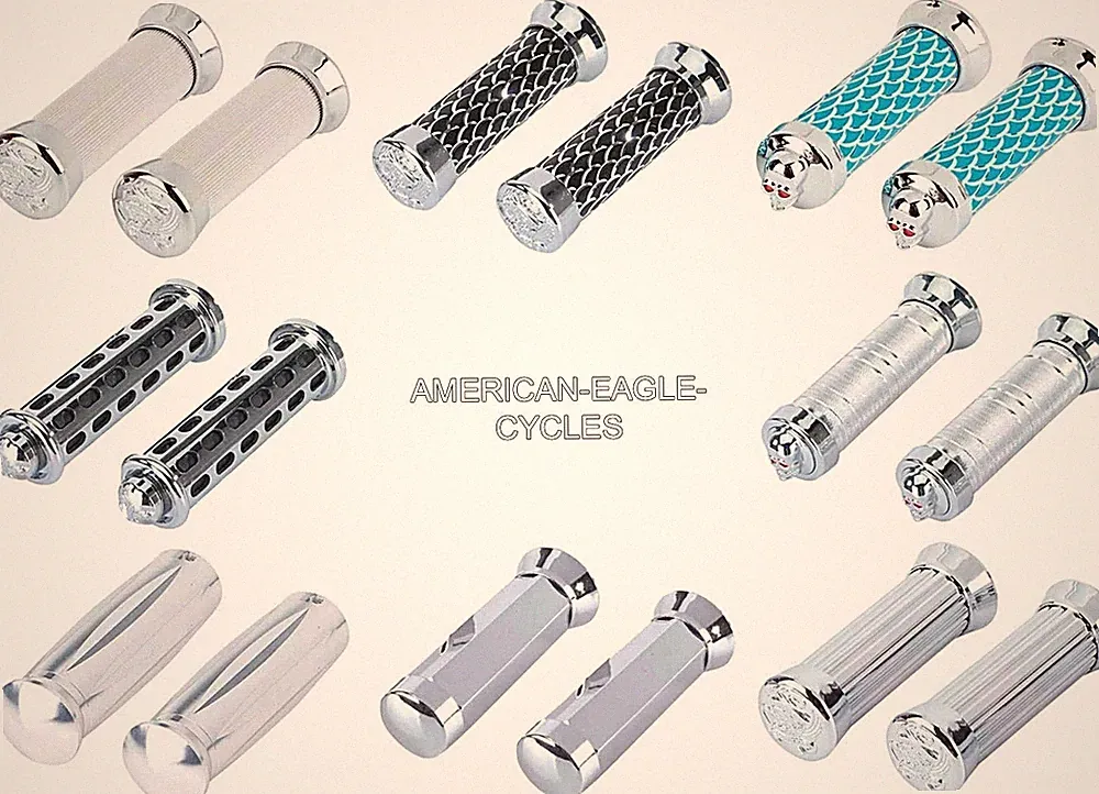 Bicycle Custom Grips Different Styles Beach Cruiser Lowrider Chopper Bikes.