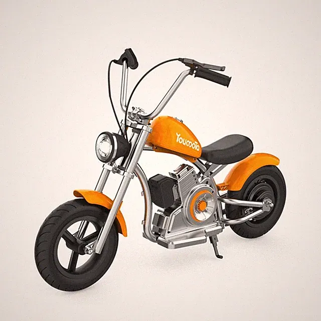 Kids Motorcycle 12Inch Electric Bike Small Size Chopper Bike For Kids, 24V Ride