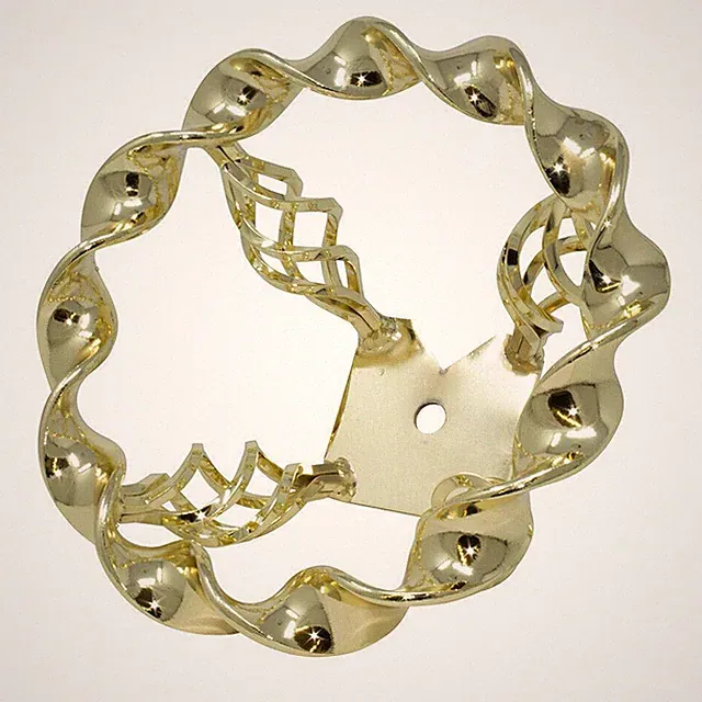 LOWRIDER CLASSIC BIKE BICYCLE BIRD CAGE STEERING WHEEL GOLD