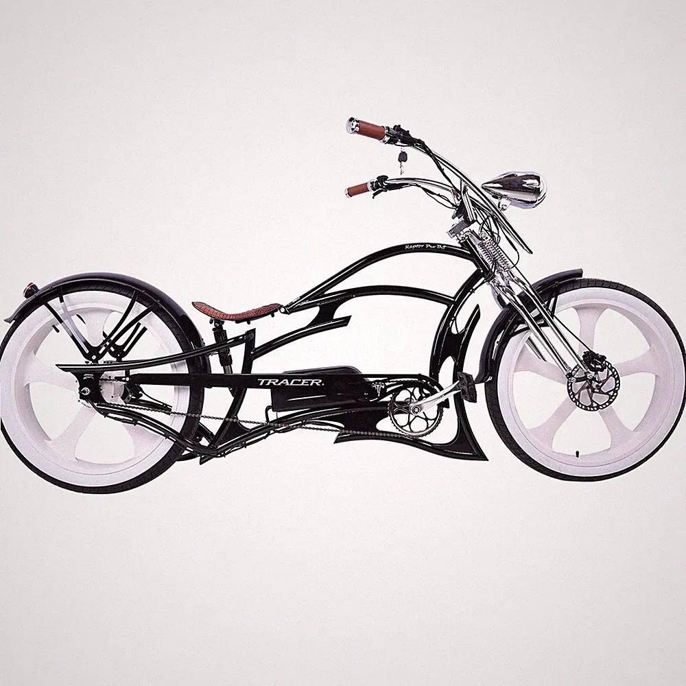 Tracer Raptor Electric Cruiser Bike 26in 800W 48V 20Ah 30mph Fat Tire for Men