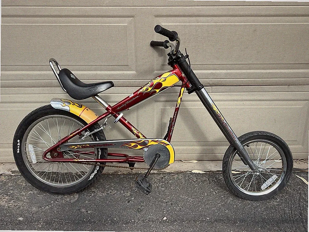 Vintage Harley Davidson Chopper Bicycle Kids Bike