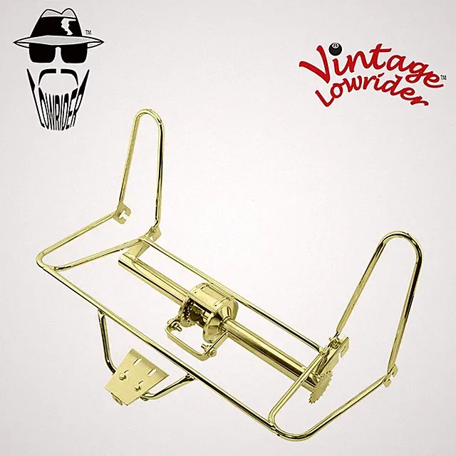 Vintage Lowrider 20" Tricycle Trike Conversion Kit Gold 3 Wheels Bike.