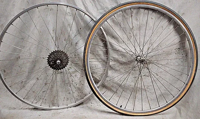 Weinmann Maillard Sovos 27" Road Bike Wheel Set 5 Speed Freewheel 32S QR Commute