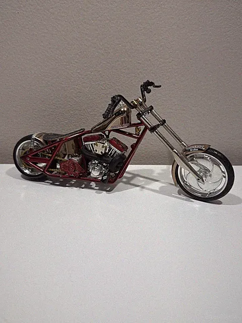 West Coast Chopper Penny Saved Copper 1:18 Scale Die Cast Kid Rocks Bike N2