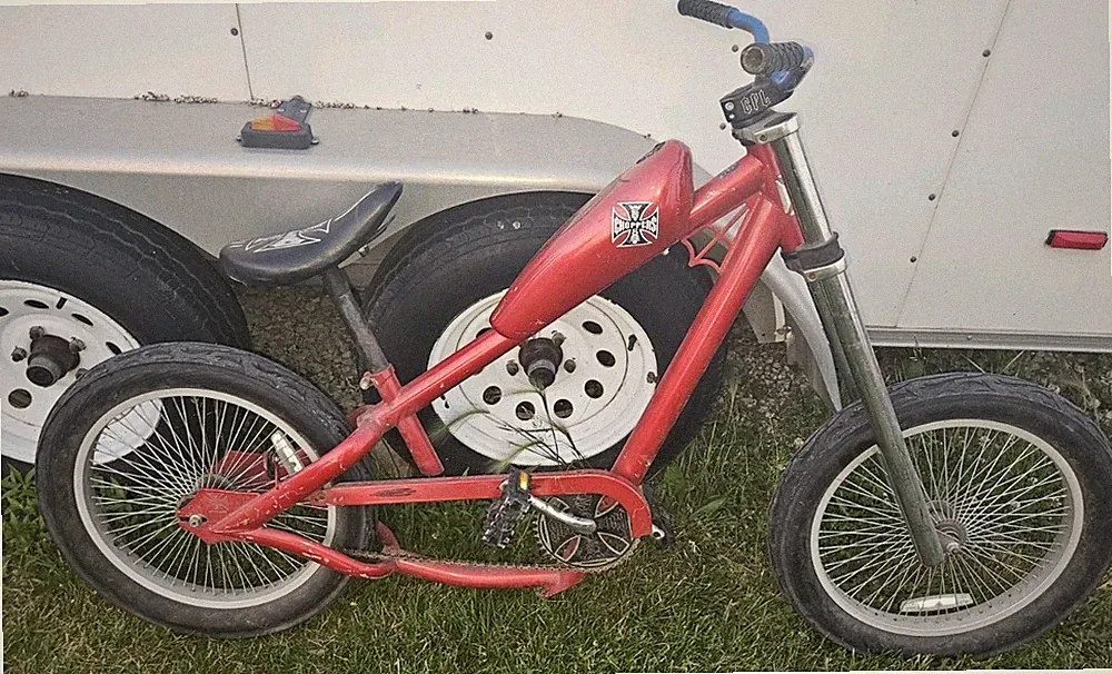 West Coast Choppers Jesse James chopper bicycle Red